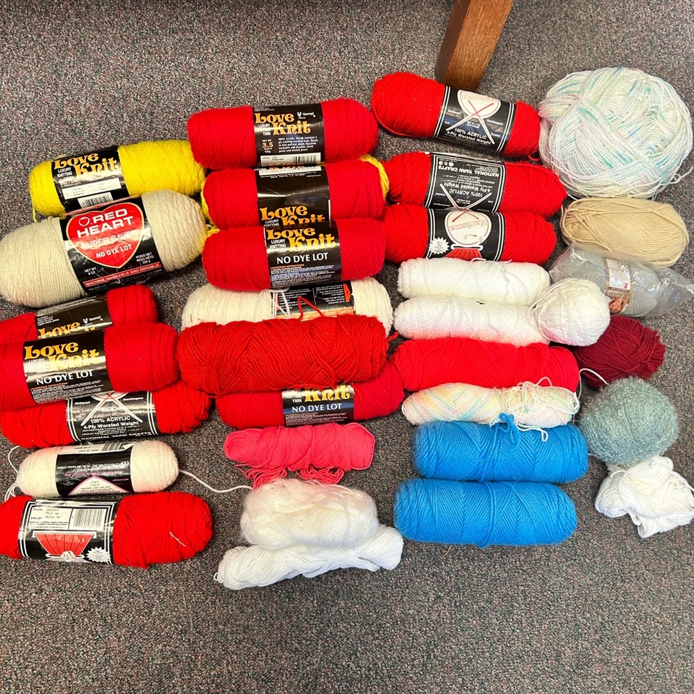 Vintage Yarn lot